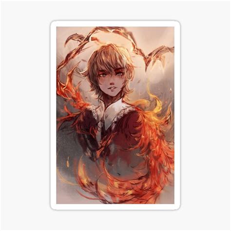 "Final Fantasy 16 Joshua" Sticker for Sale by Fauxfell | Redbubble