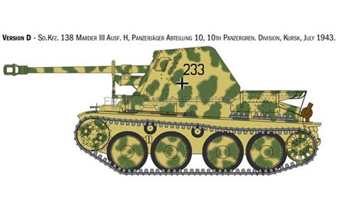 Italeri Marder Iii Ausf H