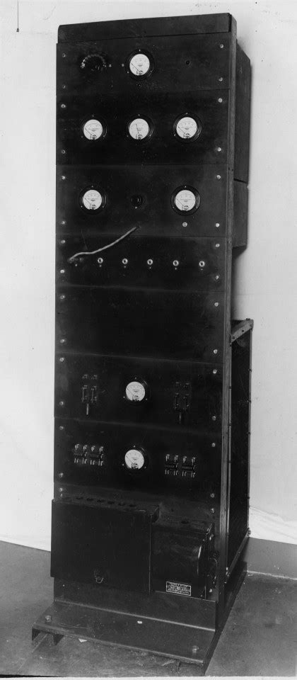 Baird Cell Amplifier Control Panel Circa S Engineeringhistory