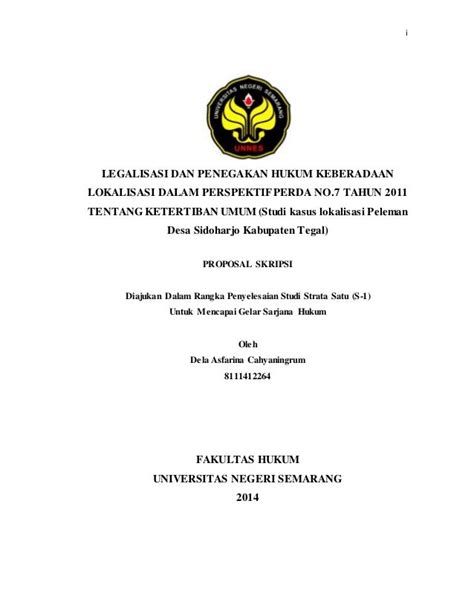 Contoh Cover Makalah Mahasiswa Unnes My Skripsi