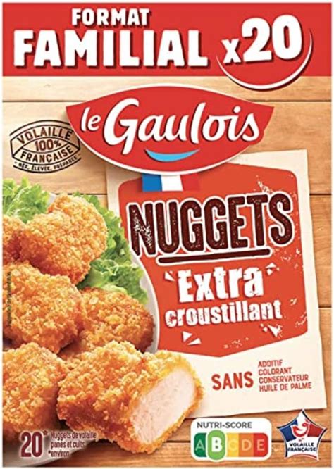 Le Gaulois Nuggets Extra Croustillant 400g Amazon Fr Epicerie