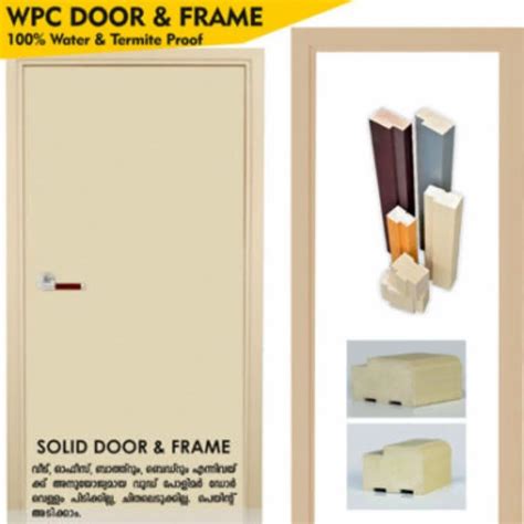 Wpc Solid Door For Home At Rs Sq Ft In Ahmedabad Id