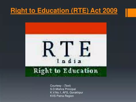 Ppt Right To Education Rte Act 2009 Powerpoint Presentation Id