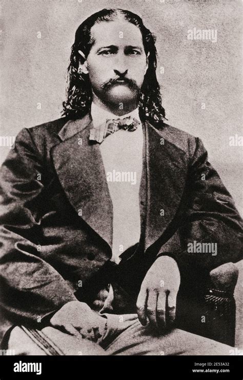 Vintage Portrait Of Wild Bill Hickok James Butler Hickok 1837 1876