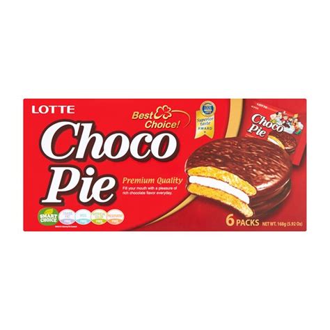 Lotte Choco Pie Original 28gx6 Oceanic Supermarket