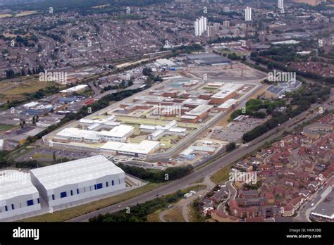 An Aerial View Of Belmarsh High Security Category A Prison In Thames