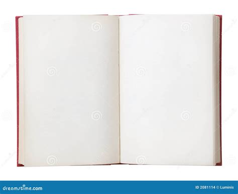 Livro Em Branco Aberto Foto De Stock Imagem De Aprenda 2081114