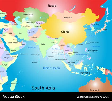 South East Asia Map Vector - Southeast Asia World Map Vector ...