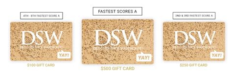 Dsw Gift Cards Are Up For Grabs Only The Fastest Will Score Mwfreebies