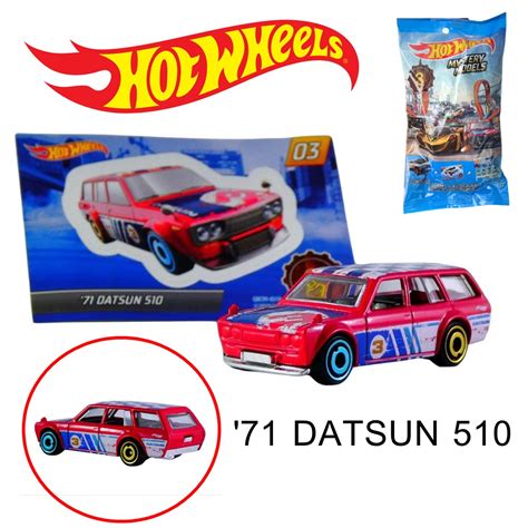 DATSUN HOT WHEELS MYSTERY MODELS โมเดลรถเหลก ลขสทธแท หายาก Hotwheels รถเหลก ดส