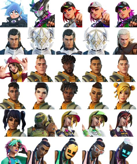 Chapter 4 Season 1 New Skins Via Hypex R Fortniteleaks