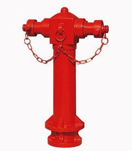 Way Firefighting Equipment Outdoor Type Double Outlet Fire Hydrant