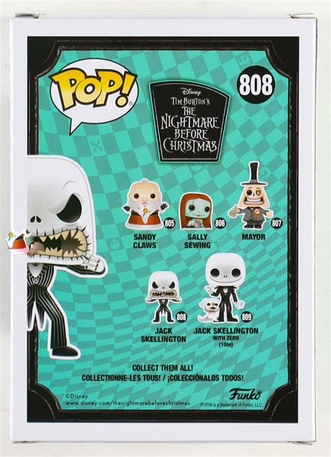 Chris Sarandon Signed Jack Skellington Funko Pop 808 Inscribed