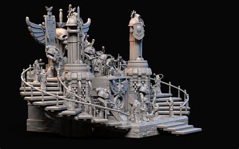 Alexei Konev Warhammer K Diorama