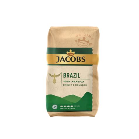 Kavos pupelės JACOBS Origins Brazil 1kg ePromo