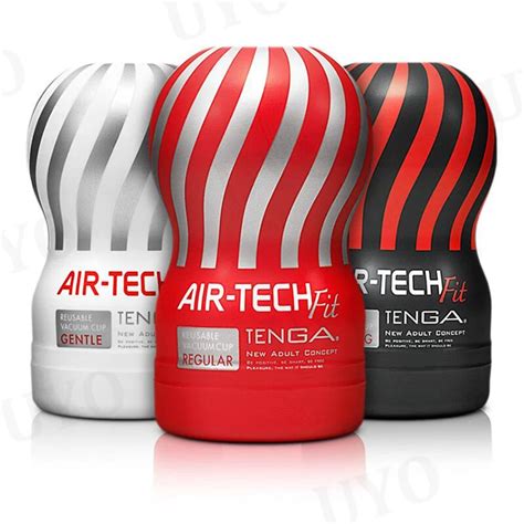 TENGA AIR TECH FIT Vacuum Cup Reusable Male Masturbator For Men Adult