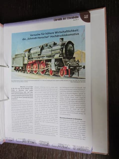 CHRONIK DER EISENBAHN 2 1925 Schmidt Henschel Hochdrucklokomotive