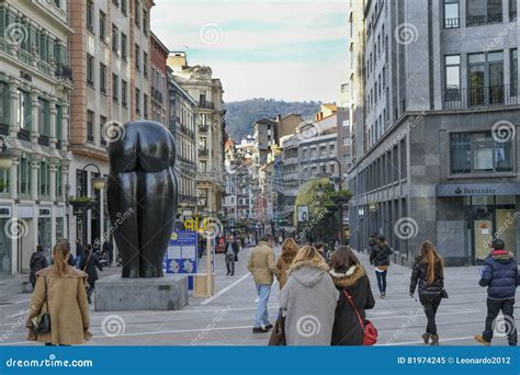 People in the Street in Oviedo, Spain. Editorial Image - Image of ...