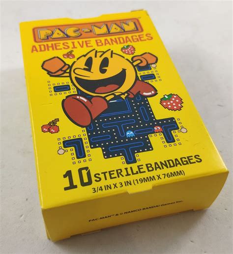 Buy Pac Man Adhesive Bandages Memorabilia At ConsoleMAD