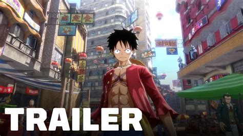 One Piece World Seeker Opening Cinematic Trailer YouTube