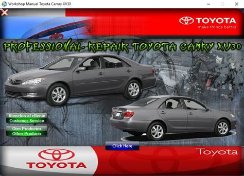 Manual De Taller Y Reparacion Toyota Camry Xv