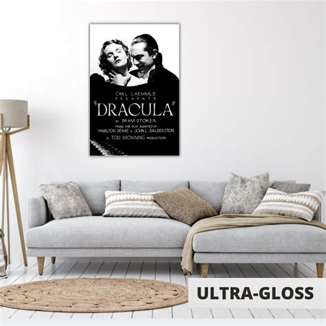 Dracula 1931 Movie Poster Classic Retro Horror Poster 11x17 Wall Art