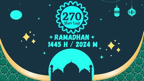 Hitung Mundur Ramadhan 2024 14 Juni 2023 Youtube