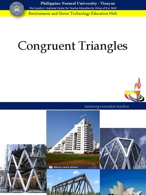 Proving Congruence of Triangles: An Application of SAS, ASA, and SSS ...