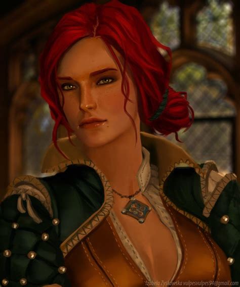 Triss Merigold By Vulpes94 Deviantart On DeviantArt The Witcher