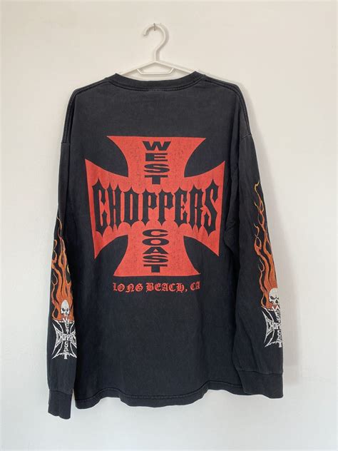 Vintage West Coast Choppers Longsleeve Size XL Grailed Chopper