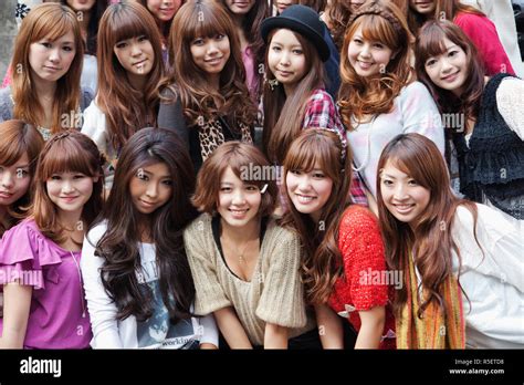 Japanese Girls Tokyo High Resolution Stock Photography And Images Alamy