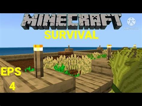 Membuat Pertanian Minecraft Survival Youtube