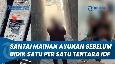 Pertempuran Jarak Dekat Al Qassam Santai Mainan Ayunan Sebelum Bidik