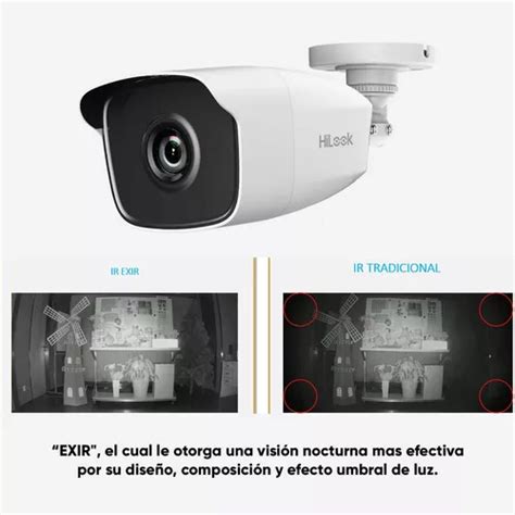 Hilook C Mara De Seguridad Metalica Tipo Bala Turbohd Mp Con Ir Exir