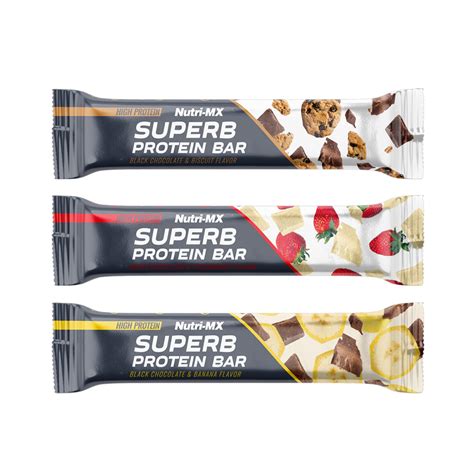 Nutri Mx Superb Protein Bar G Rgns Gr