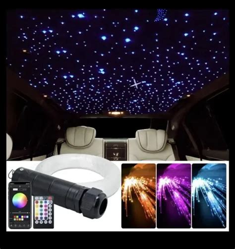 CIELO STELLATO AUTO Kit Fibra Ottica Rgb RollsRoyce Style EUR 89 00