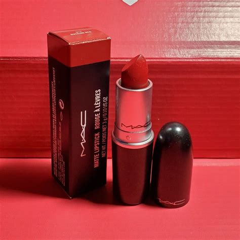 Mac Matte Lipstick In 612 Russian Red Mac Matte Lipstick Lipstick