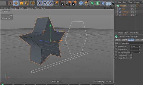 A Quick Guide To Extruding In Cinema 4d