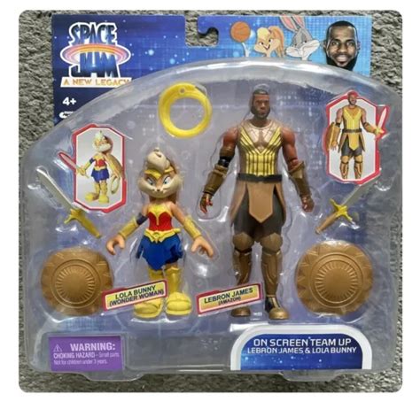 SPACE JAM A New Legacy 5 Figures Lebron James Figure Lola Bunny