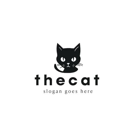 Premium Vector Cat Vector Logo Design