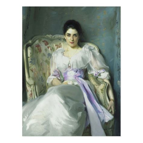 John Singer Sargent Lady Agnew Postcard Zazzle John Singer Sargent