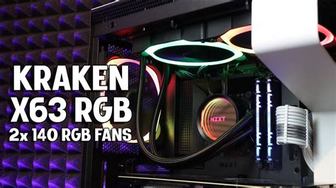 Nzxt Kraken X Rgb Finally Adding Rgb Fans Youtube