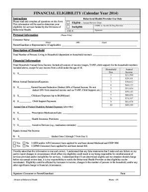 Fillable Online Dss Sd Means Test Eligibility Form Dss Sd Fax Email