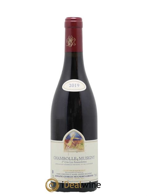 Buy Chambolle Musigny Er Cru Les Feusselottes Mugneret Gibourg