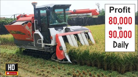 Amazing Rice Harvester Made In Korea Rice Cutting Machine New