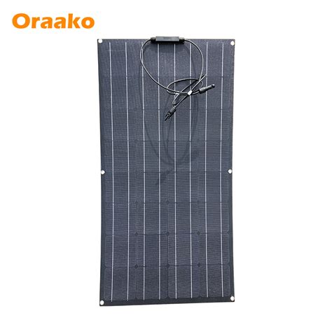 Semi Flexible Module Solar Cell High Quality Rollable Mono Silicon High