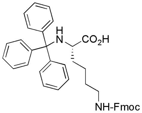 Nalpha Trityl Nepsilon Fmoc L Lysine AFG Scientific