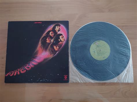 【やや傷や汚れあり】★ディープ・パープル Deep Purple★ファイアボール Fireball★p 8092w★lpレコード★中古品 ★