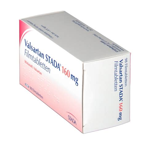 Valsartan Stada 160 Mg Filmtabletten Shop