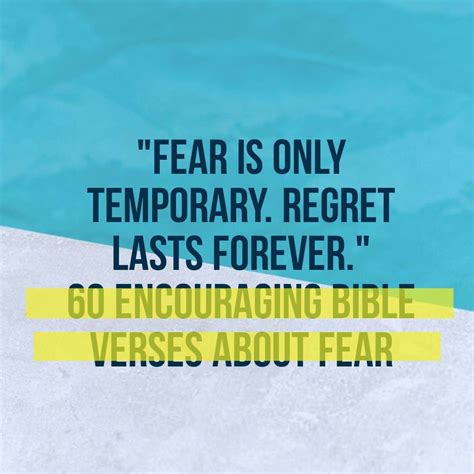 Overcoming Fear Quotes Bible